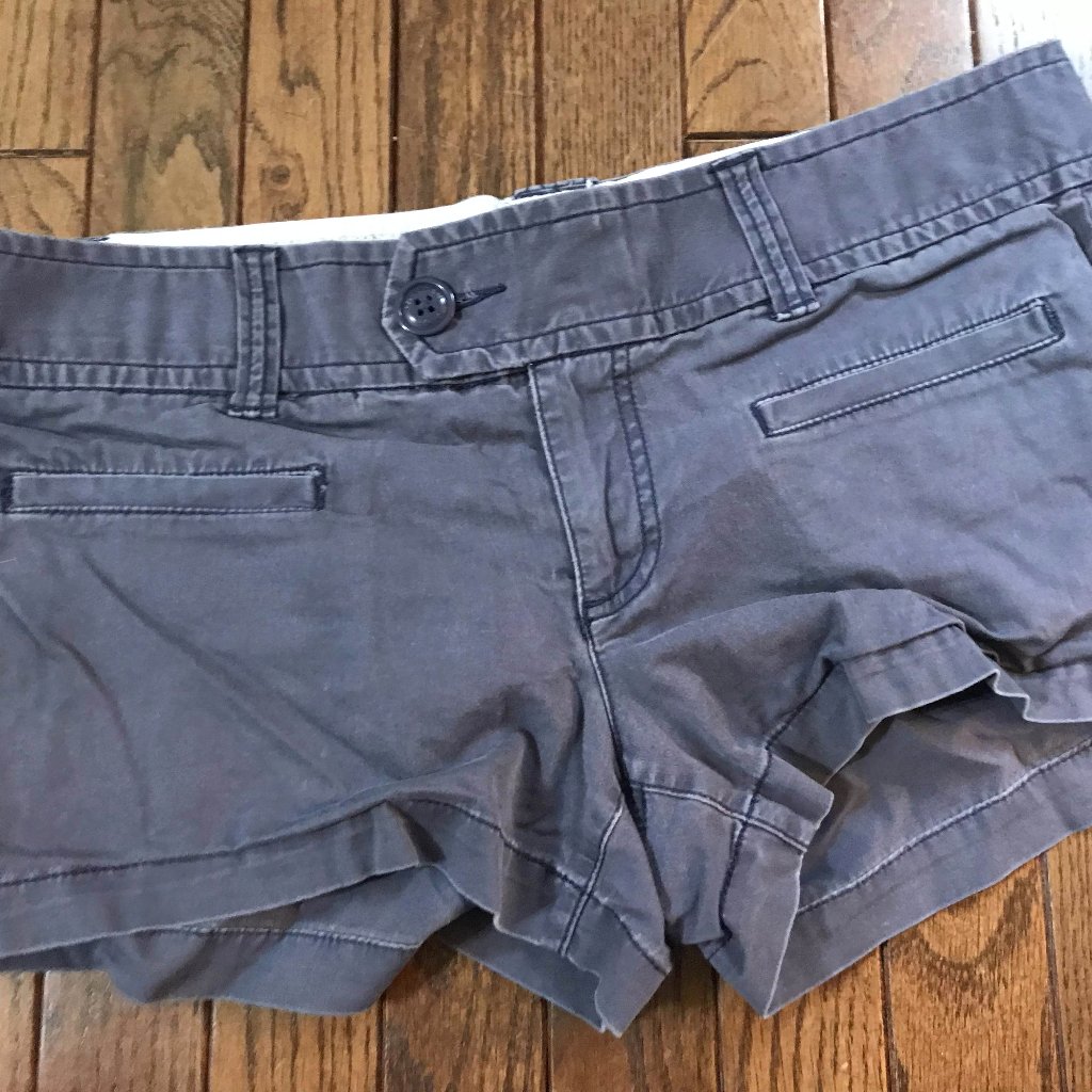 American Eagle Stretch Shorts Blue